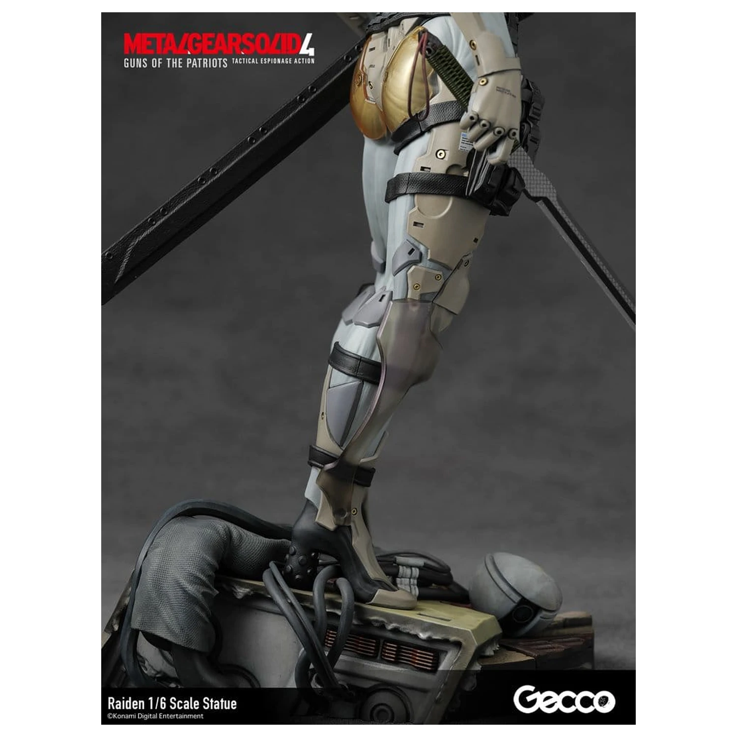 Metal Gear Solid 4 Guns of the Patriots Socha 1/6 Raiden 32 cm produktová fotografia