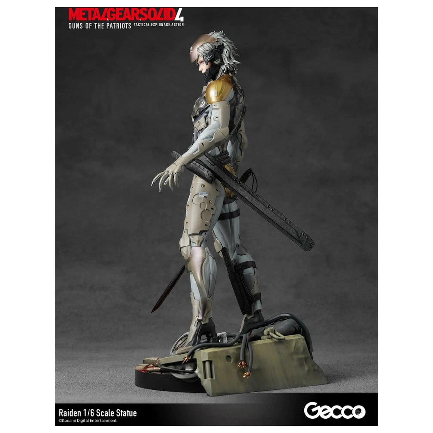 Metal Gear Solid 4 Guns of the Patriots Socha 1/6 Raiden 32 cm produktová fotografia