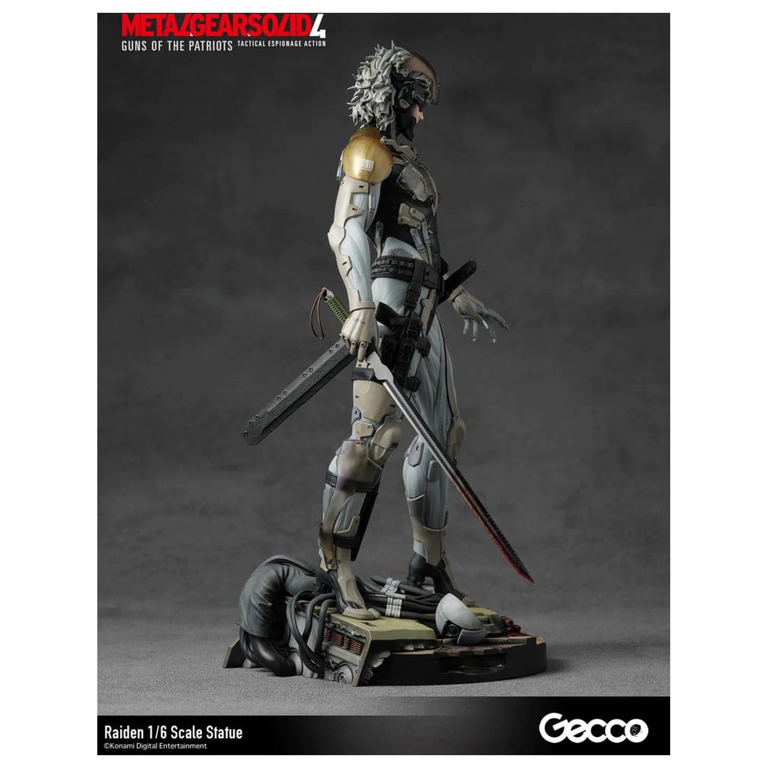 Metal Gear Solid 4 Guns of the Patriots Socha 1/6 Raiden 32 cm produktová fotografia