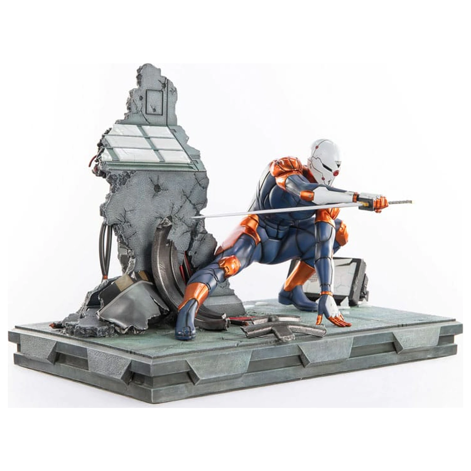 Metal Gear Solid Socha Cyborg Ninja (Gray Fox) 41 cm produktová fotografia