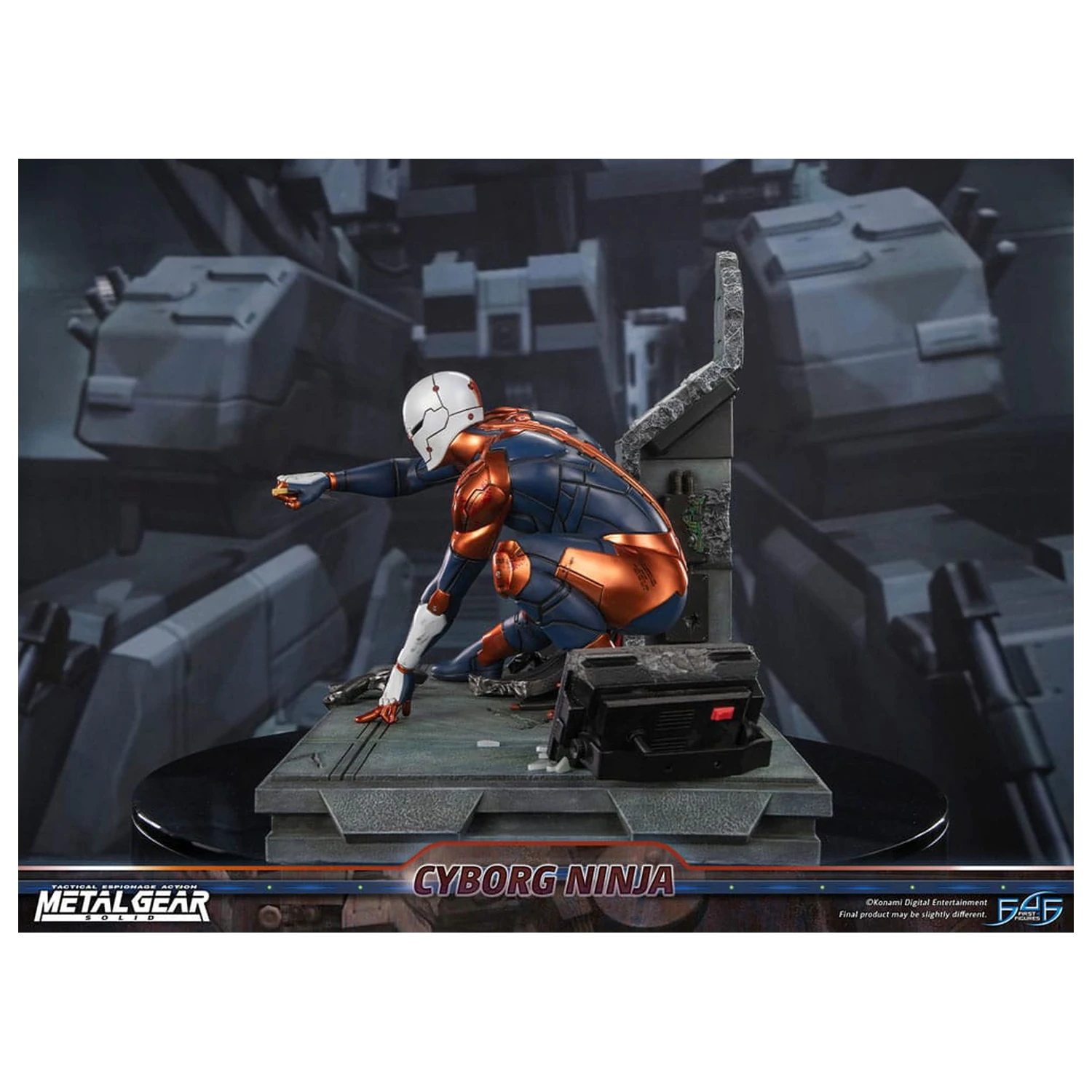 Metal Gear Solid Socha Cyborg Ninja (Gray Fox) 41 cm produktová fotografia
