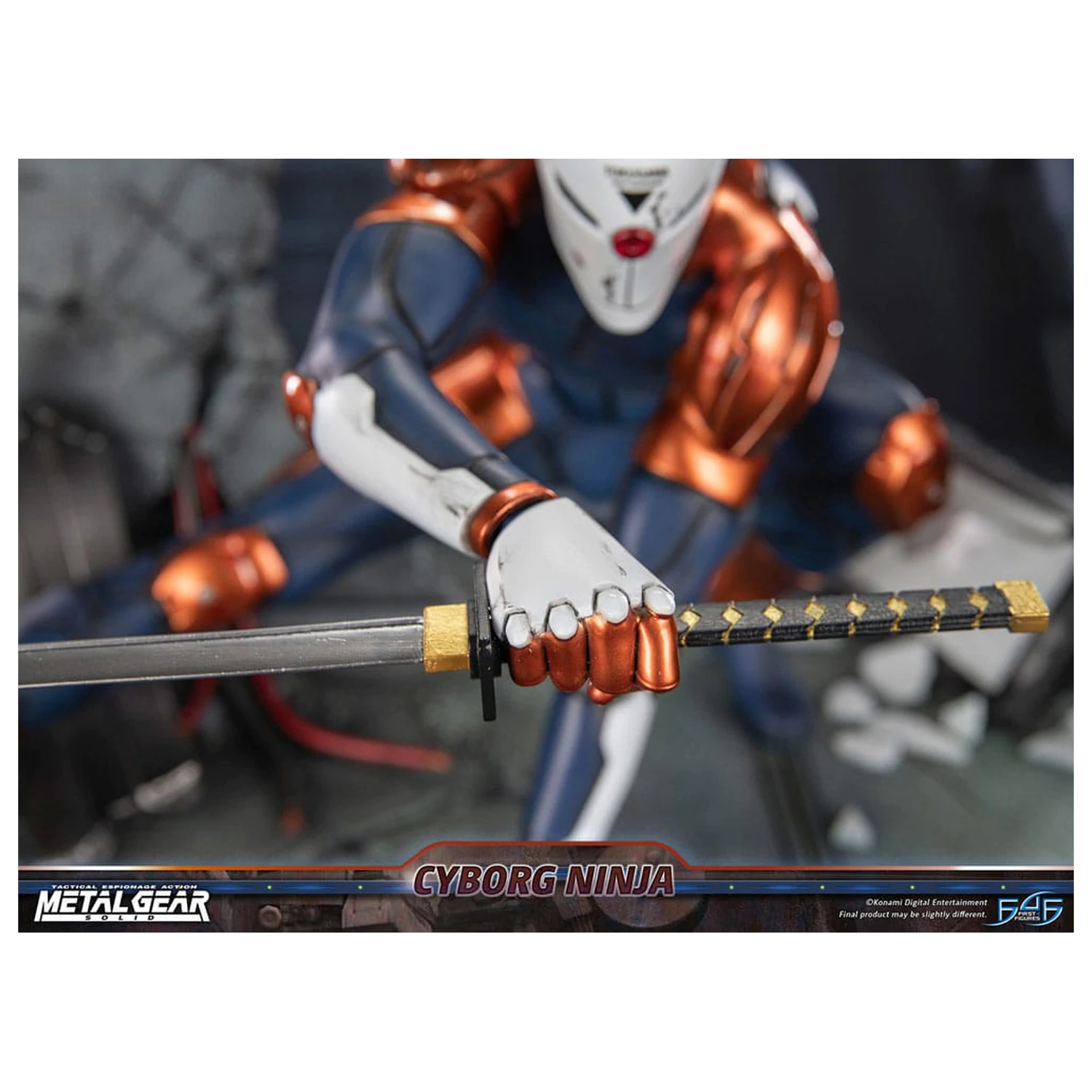Metal Gear Solid Socha Cyborg Ninja (Gray Fox) 41 cm produktová fotografia