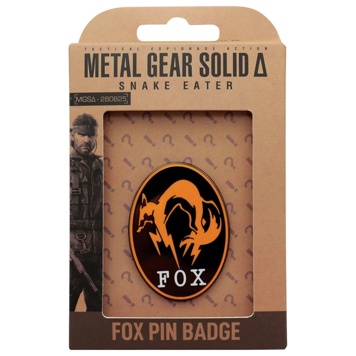 Metal Gear Solid Delta Odznak Fox Limited Edition produktová fotografia