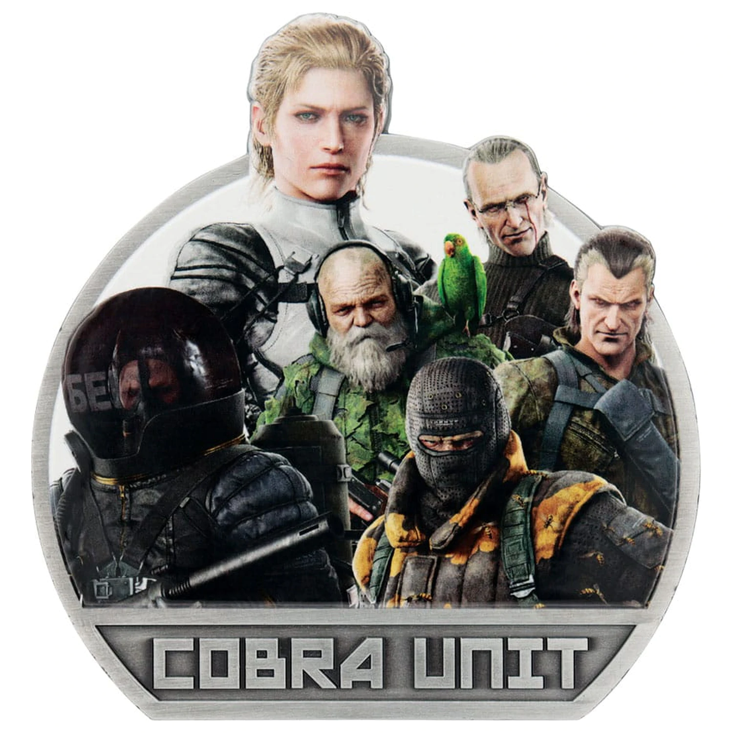 Metal Gear Solid Delta Medailón Cobra Unit Limited Edition produktová fotografia