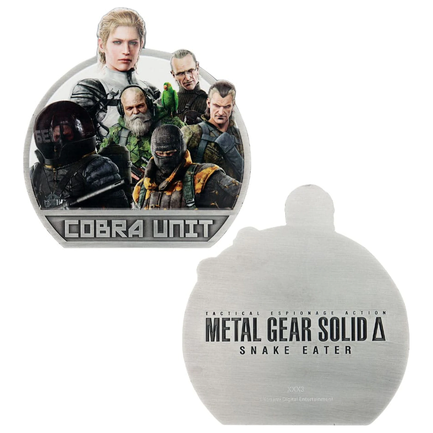 Metal Gear Solid Delta Medailón Cobra Unit Limited Edition produktová fotografia