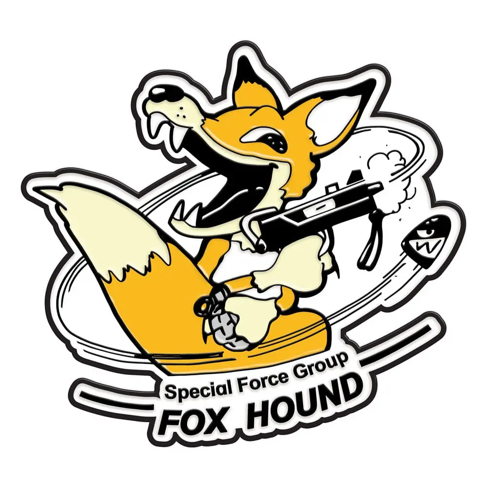 Metal Gear Solid Pin Badge Foxhound limitovaná edícia termékfotó