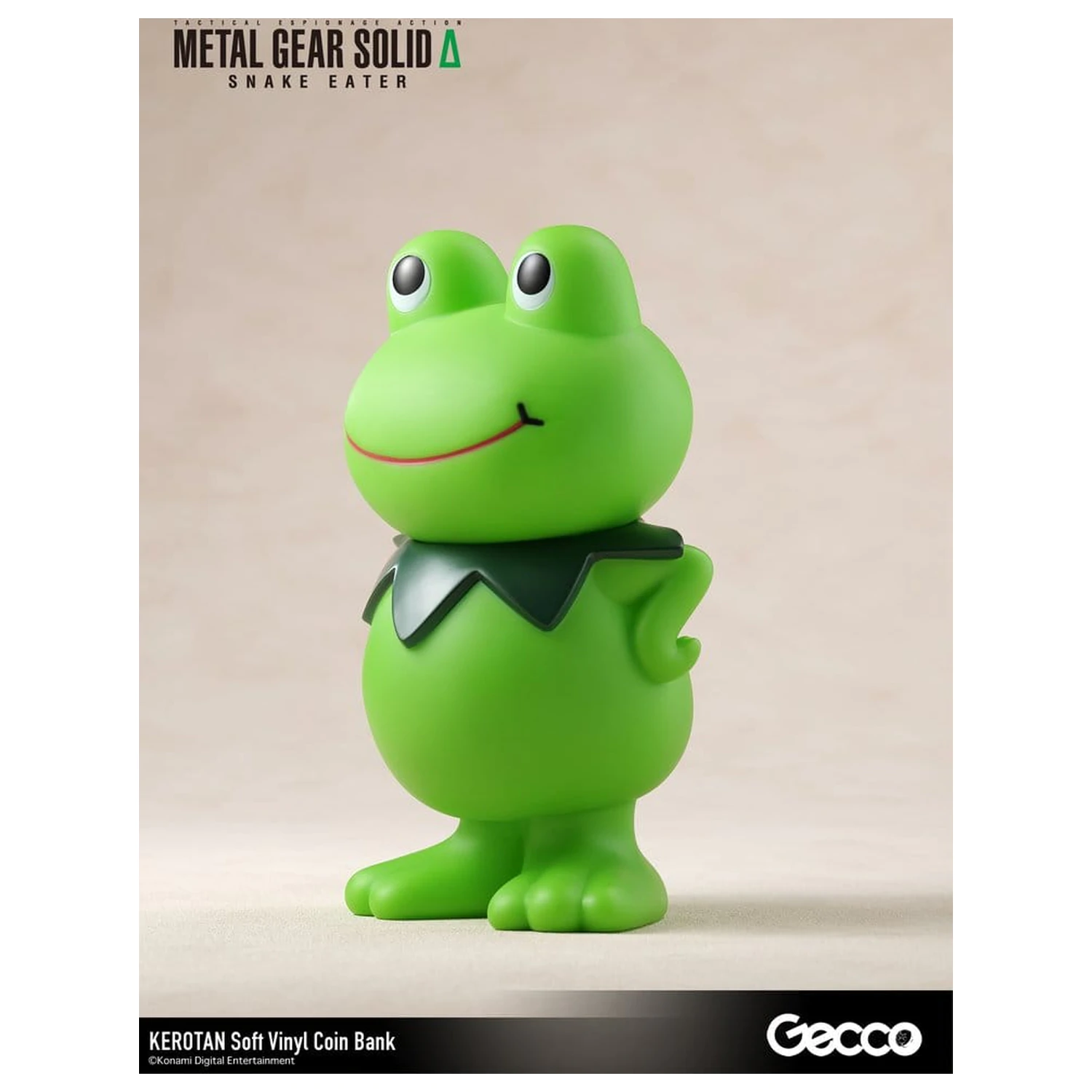 Metal Gear Solid Snake Eater mäkká vinylová banka Kerotan 21 cm produktová fotografia