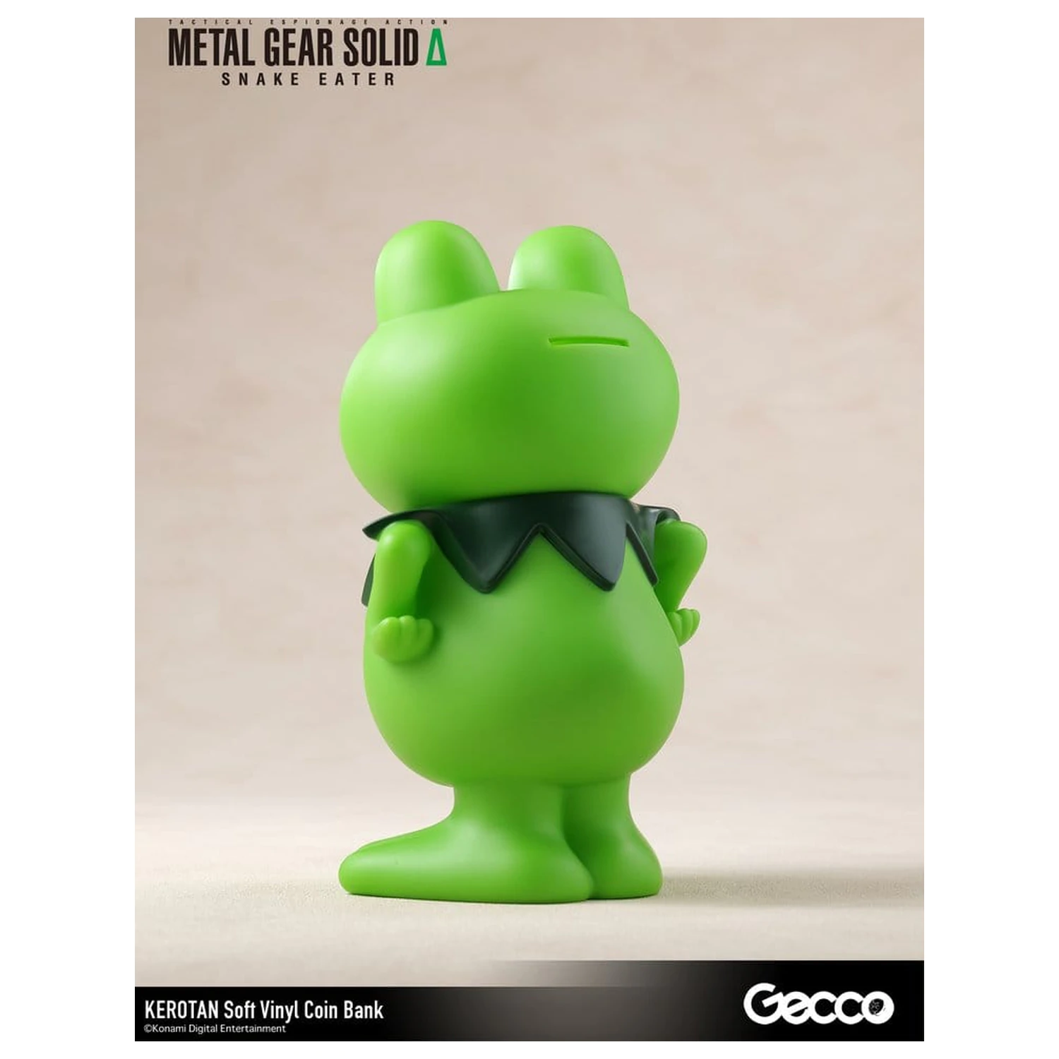 Metal Gear Solid Snake Eater mäkká vinylová banka Kerotan 21 cm produktová fotografia