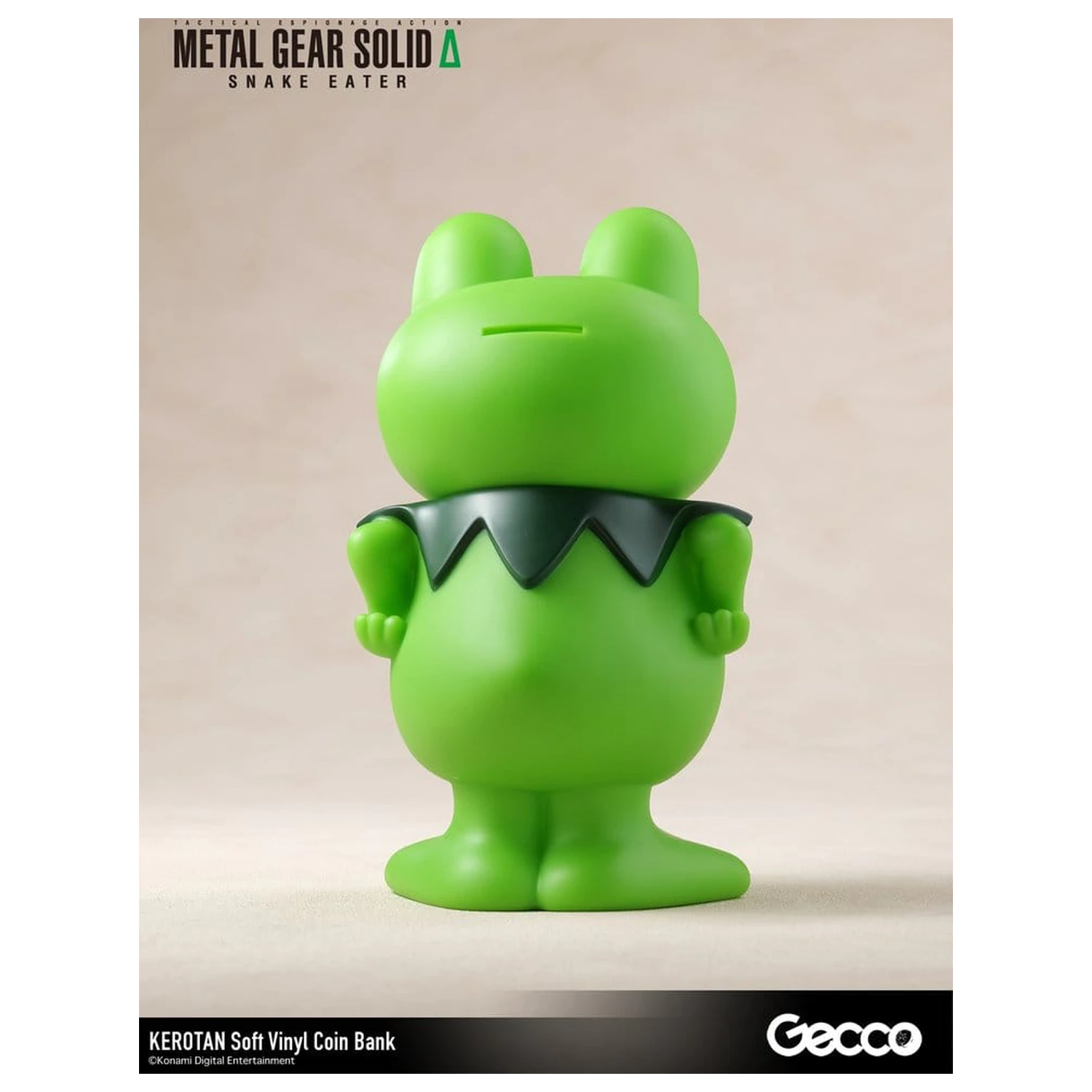 Metal Gear Solid Snake Eater mäkká vinylová banka Kerotan 21 cm produktová fotografia