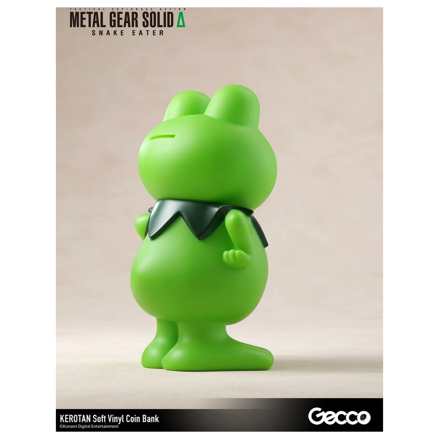 Metal Gear Solid Snake Eater mäkká vinylová banka Kerotan 21 cm produktová fotografia