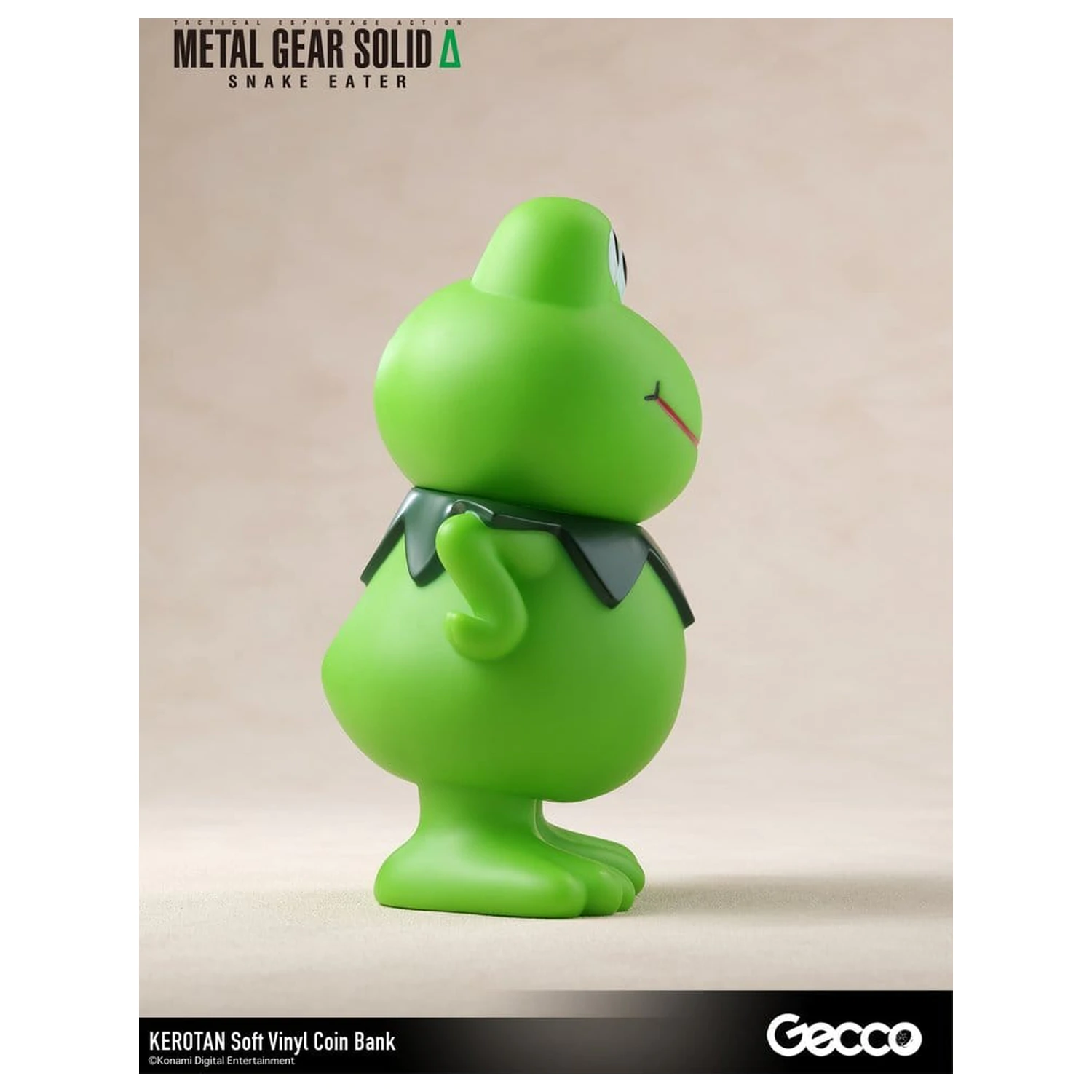 Metal Gear Solid Snake Eater mäkká vinylová banka Kerotan 21 cm produktová fotografia
