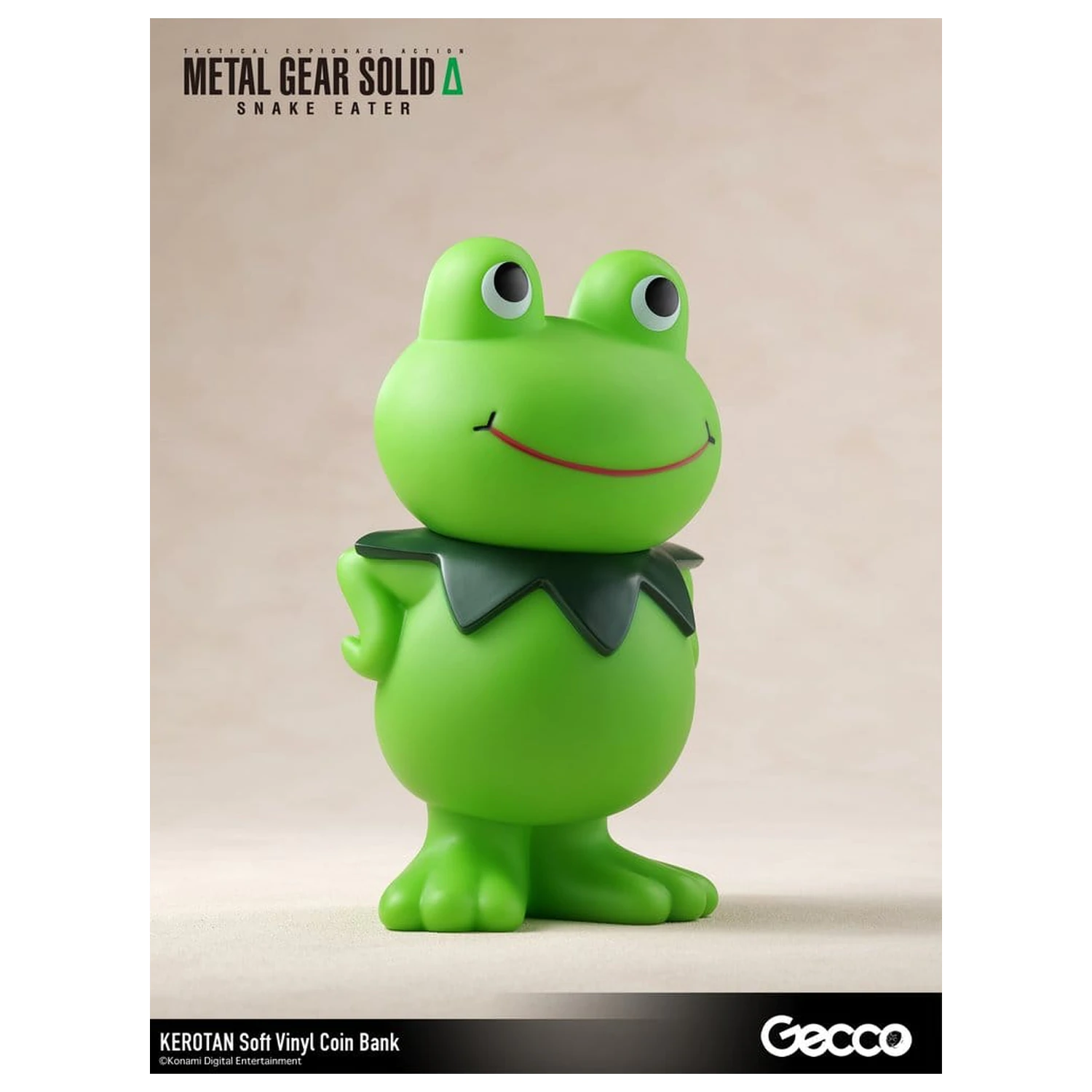 Metal Gear Solid Snake Eater mäkká vinylová banka Kerotan 21 cm produktová fotografia
