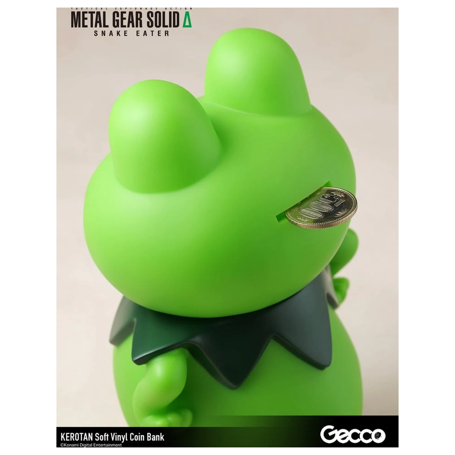 Metal Gear Solid Snake Eater mäkká vinylová banka Kerotan 21 cm produktová fotografia