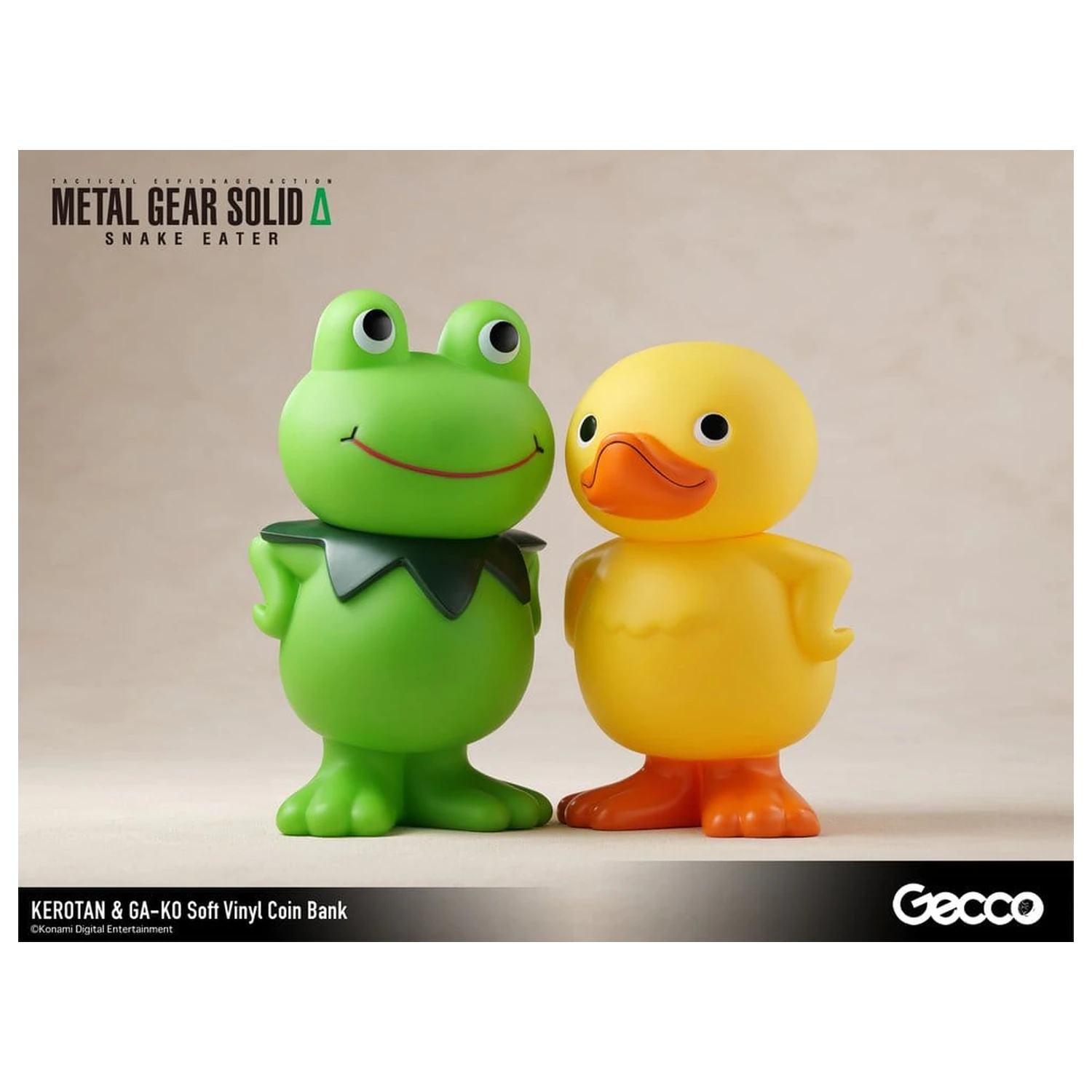 Metal Gear Solid Snake Eater mäkká vinylová banka Kerotan 21 cm produktová fotografia