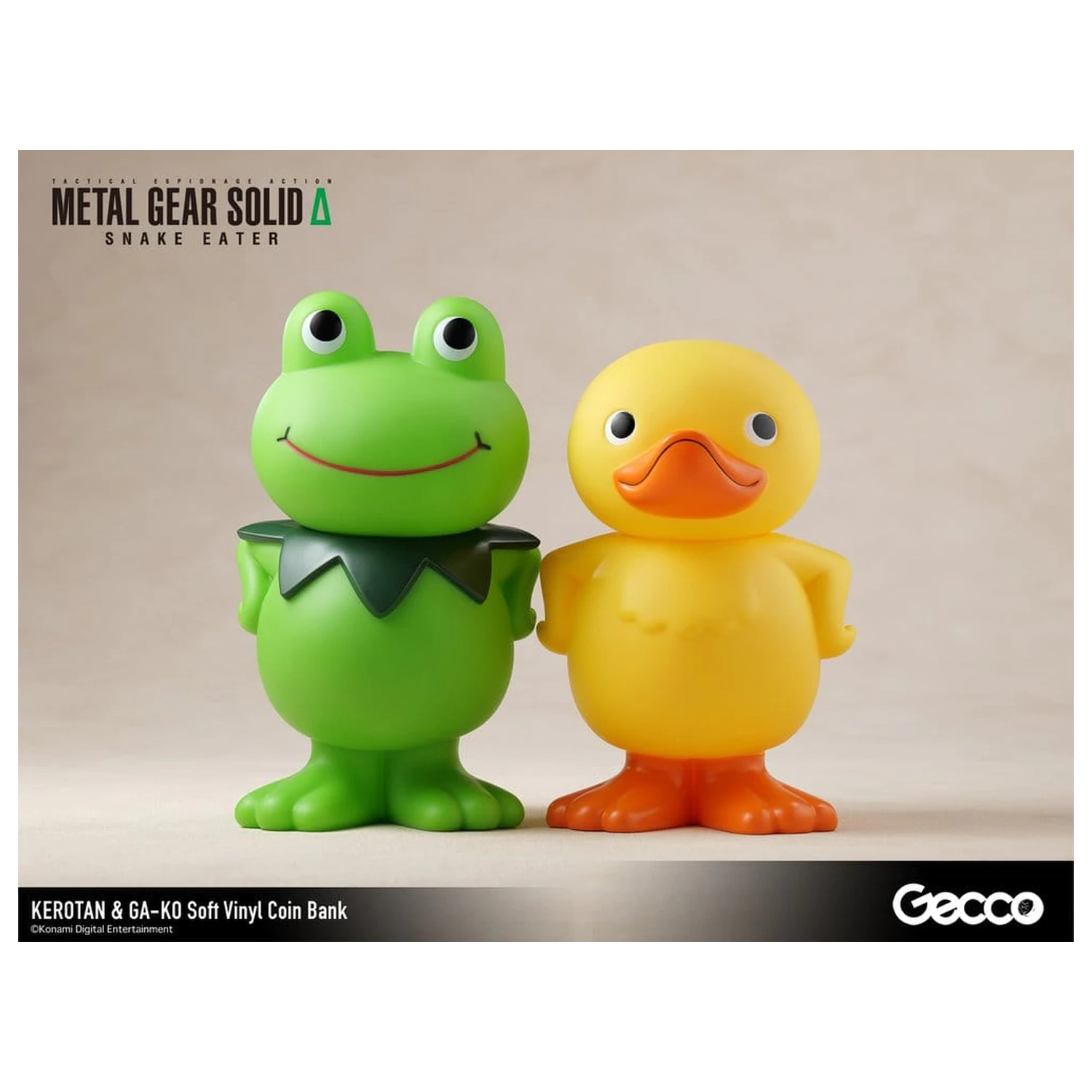 Metal Gear Solid Snake Eater mäkká vinylová banka Kerotan 21 cm produktová fotografia