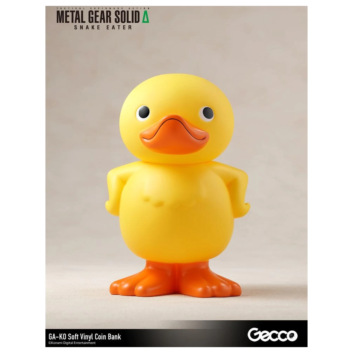 Metal Gear Solid Snake Eater Soft Vinyl Bank GA-KO 19 cm produktová fotografia