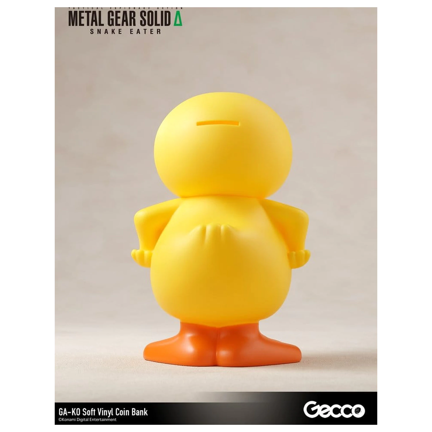 Metal Gear Solid Snake Eater Soft Vinyl Bank GA-KO 19 cm produktová fotografia