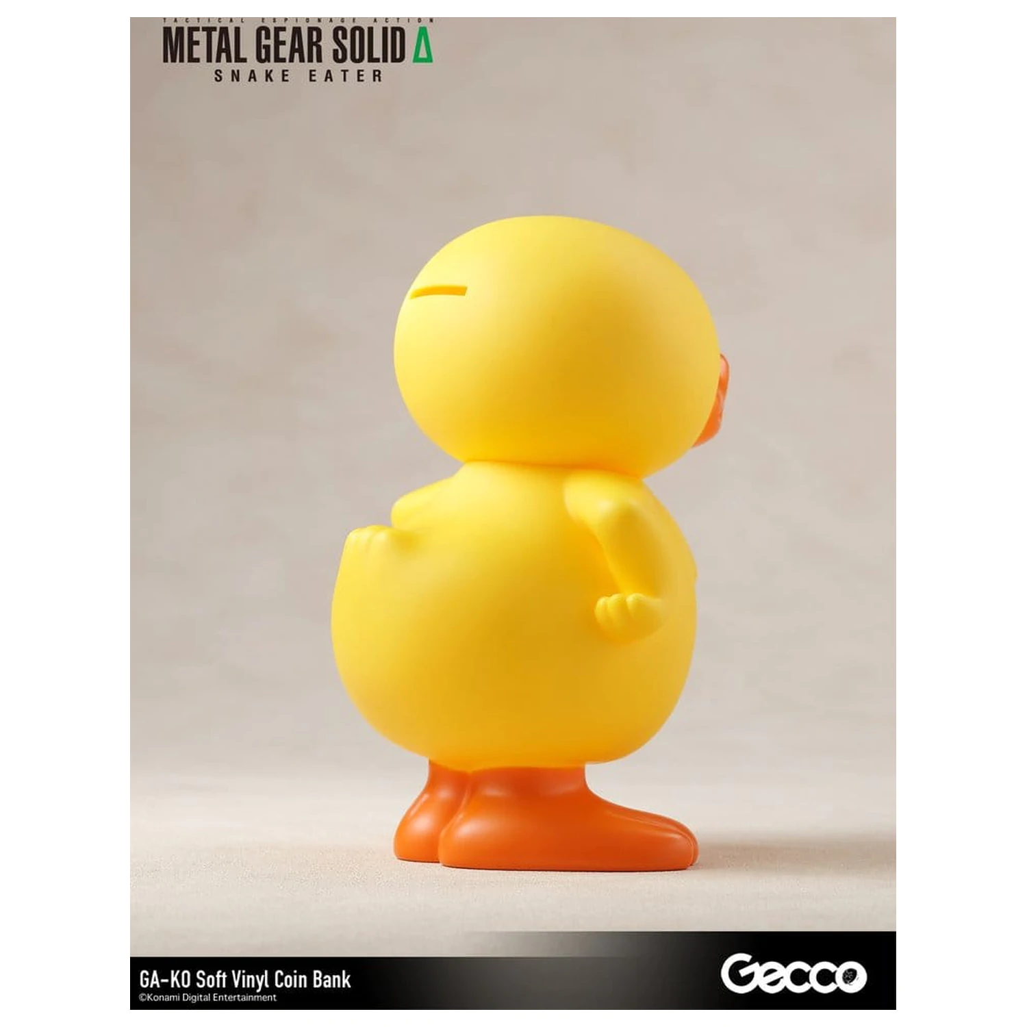 Metal Gear Solid Snake Eater Soft Vinyl Bank GA-KO 19 cm produktová fotografia
