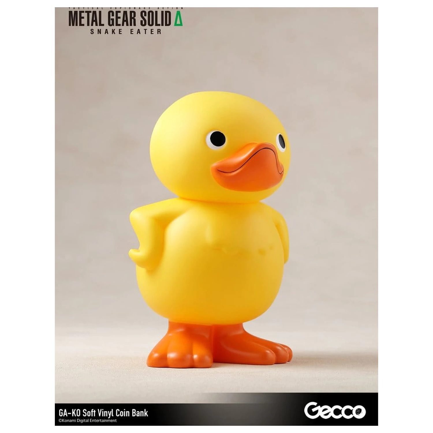 Metal Gear Solid Snake Eater Soft Vinyl Bank GA-KO 19 cm produktová fotografia