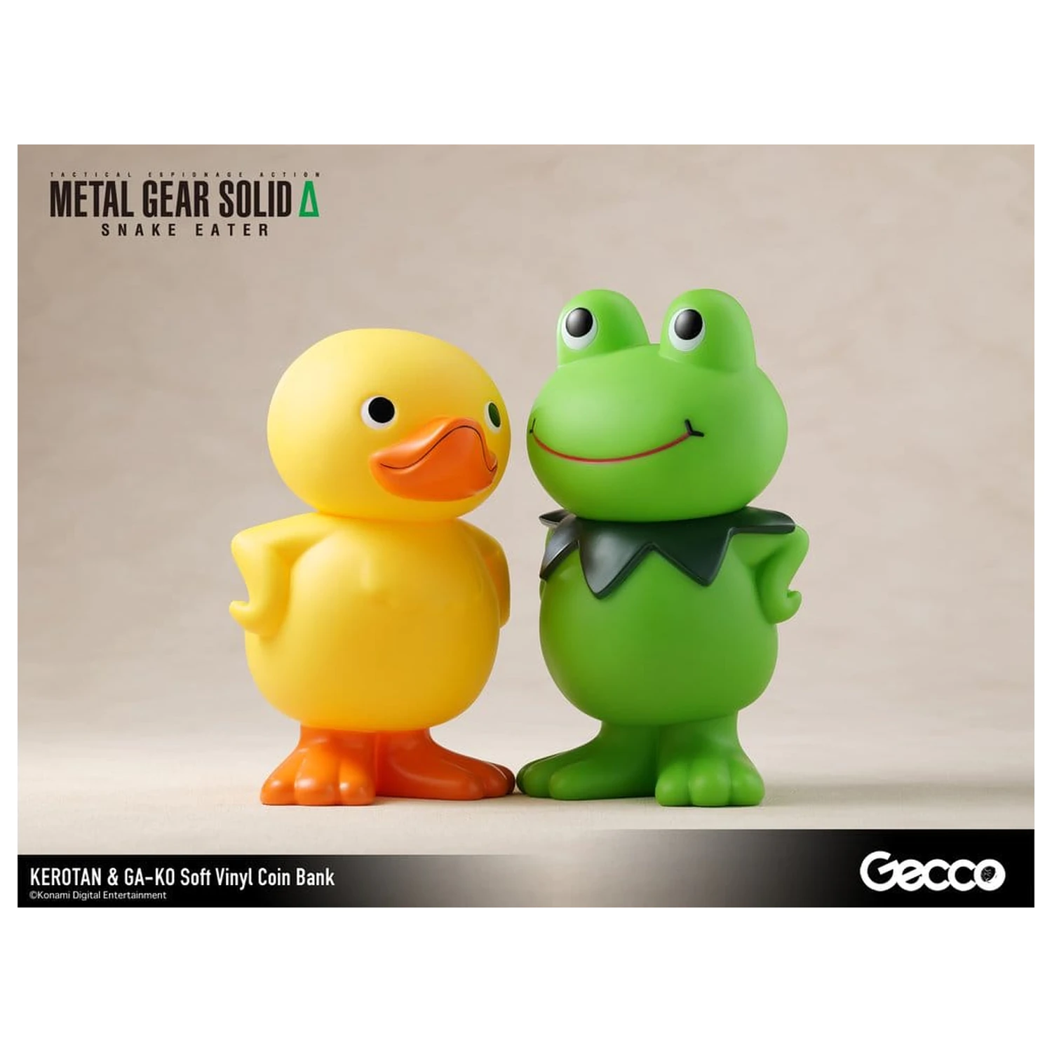 Metal Gear Solid Snake Eater Soft Vinyl Bank GA-KO 19 cm produktová fotografia