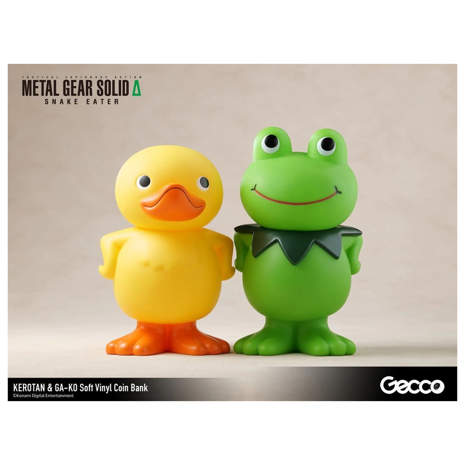 Metal Gear Solid Snake Eater Soft Vinyl Bank GA-KO 19 cm produktová fotografia