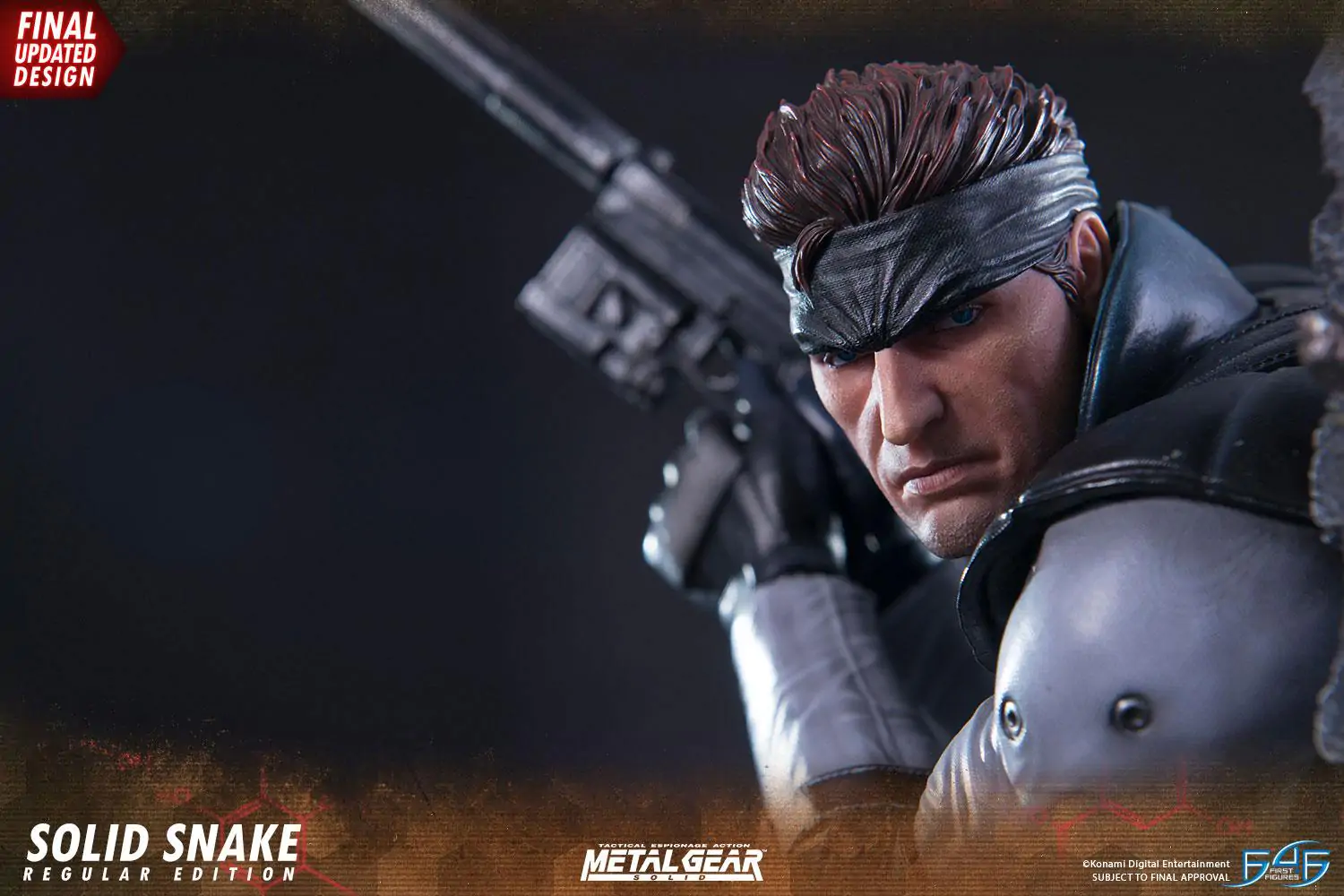 Metal Gear Solid soška Solid Snake 44 cm termékfotó