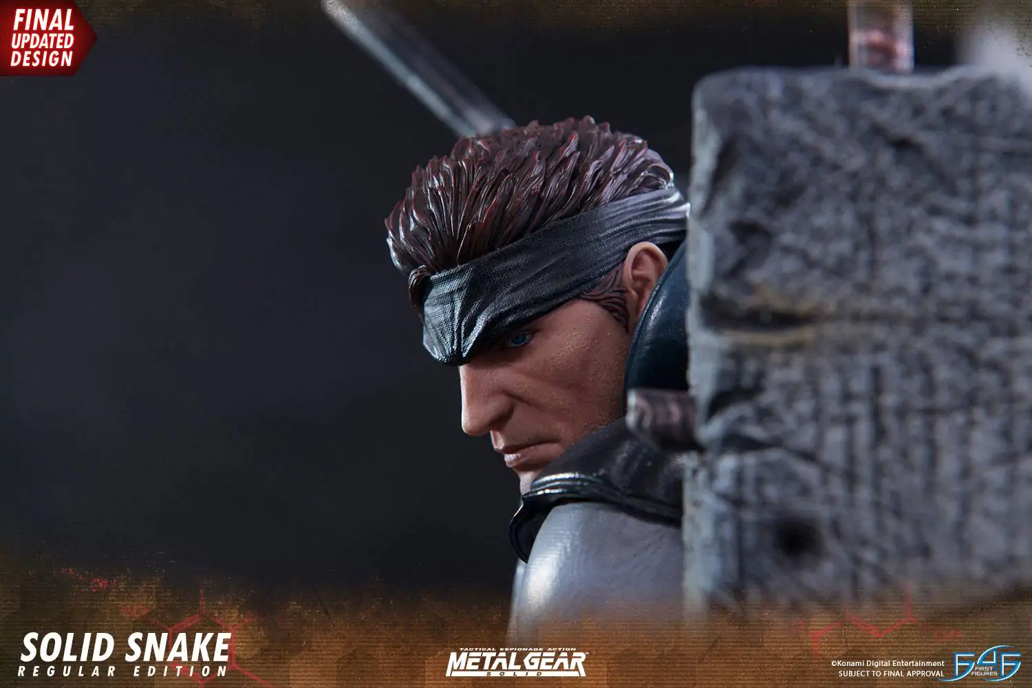 Metal Gear Solid soška Solid Snake 44 cm termékfotó