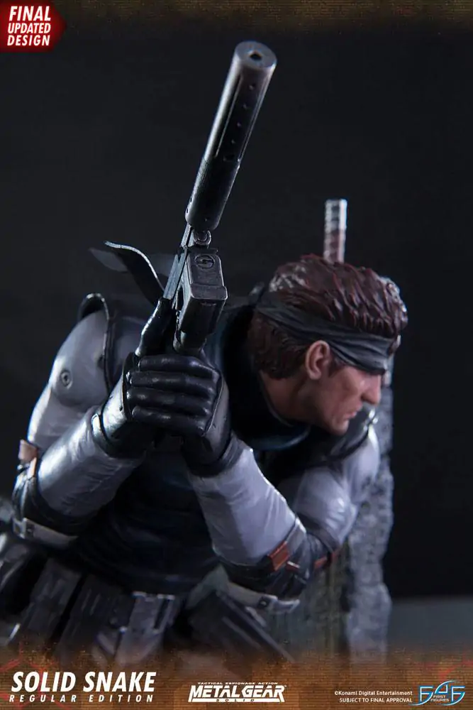 Metal Gear Solid soška Solid Snake 44 cm termékfotó