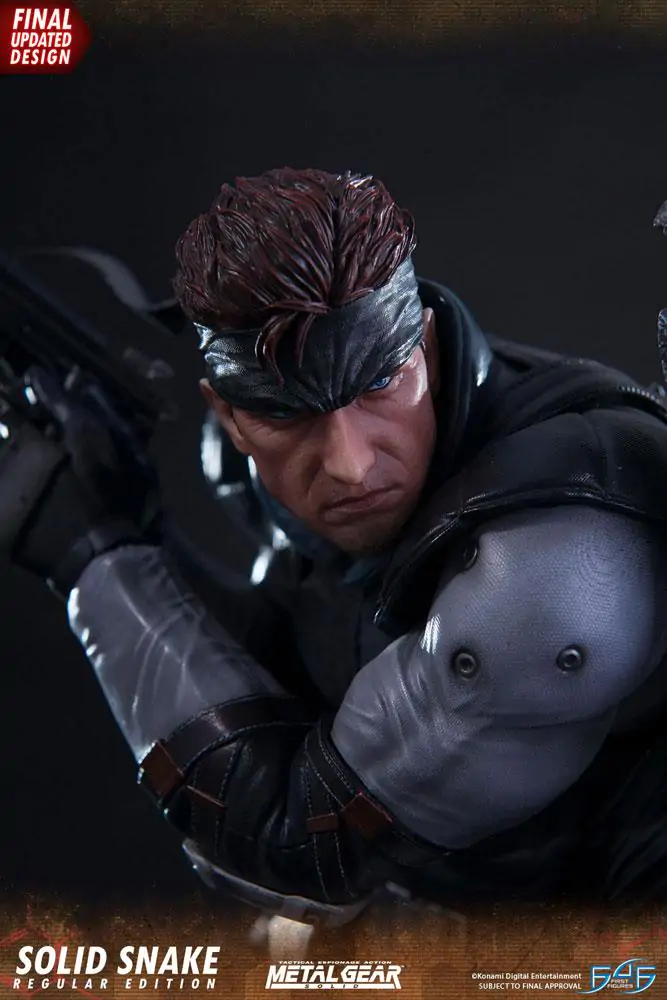 Metal Gear Solid soška Solid Snake 44 cm termékfotó