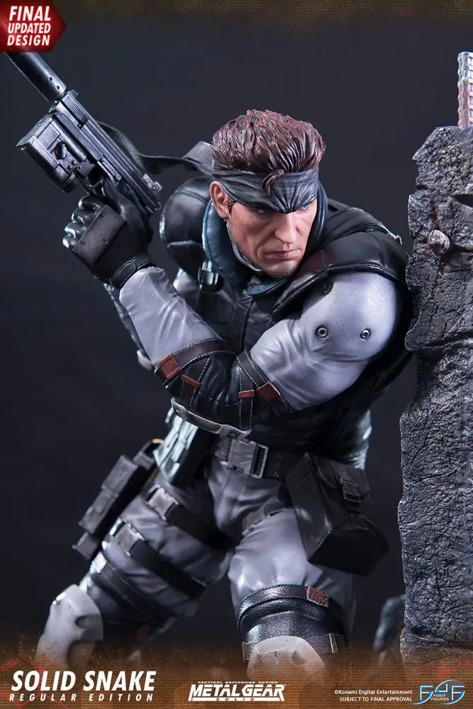 Metal Gear Solid soška Solid Snake 44 cm termékfotó