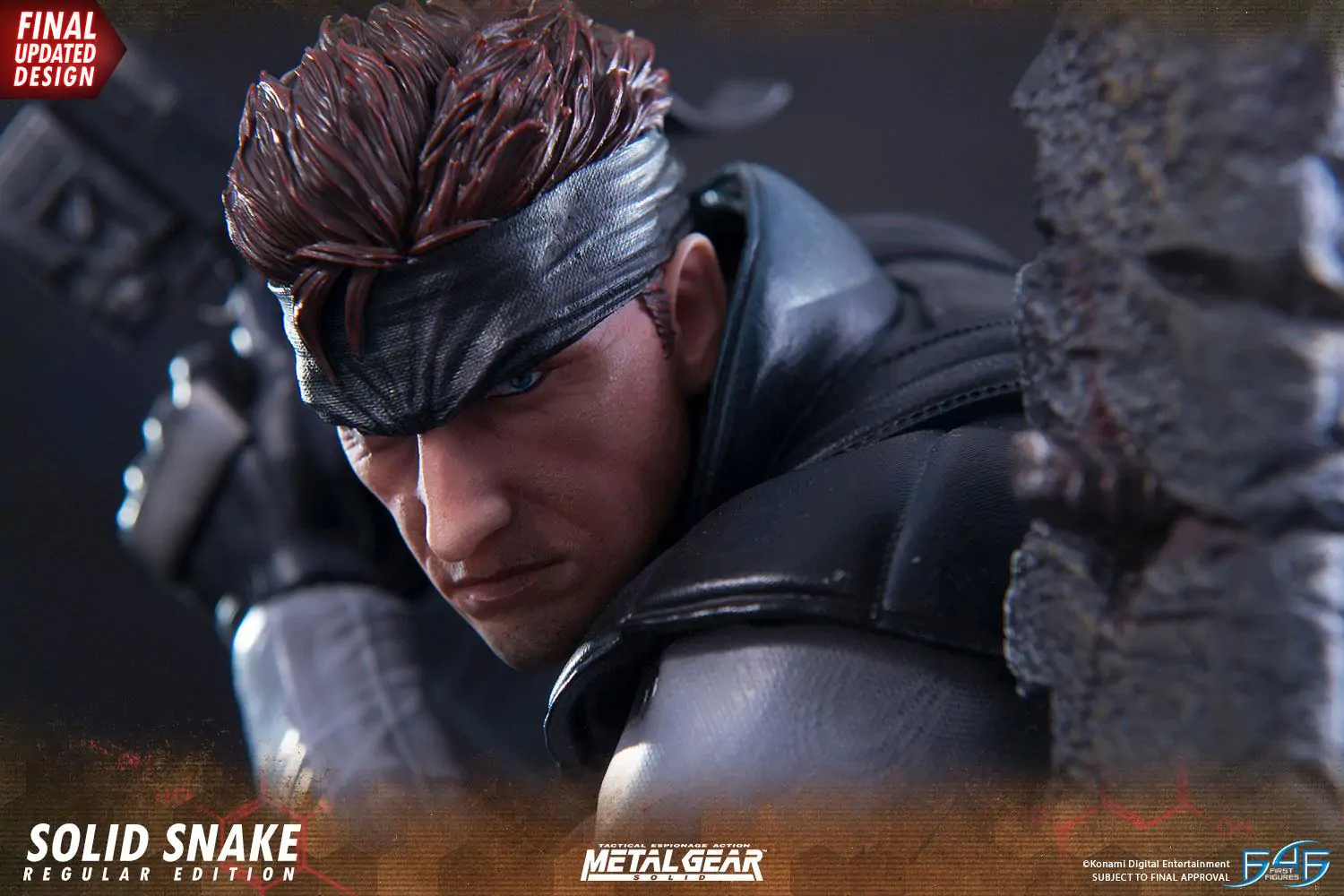 Metal Gear Solid soška Solid Snake 44 cm termékfotó