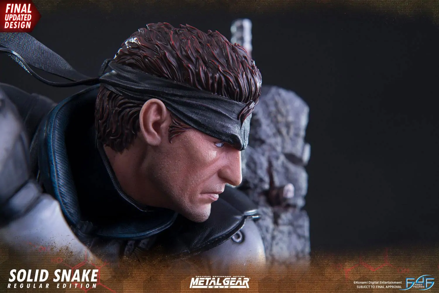 Metal Gear Solid soška Solid Snake 44 cm termékfotó