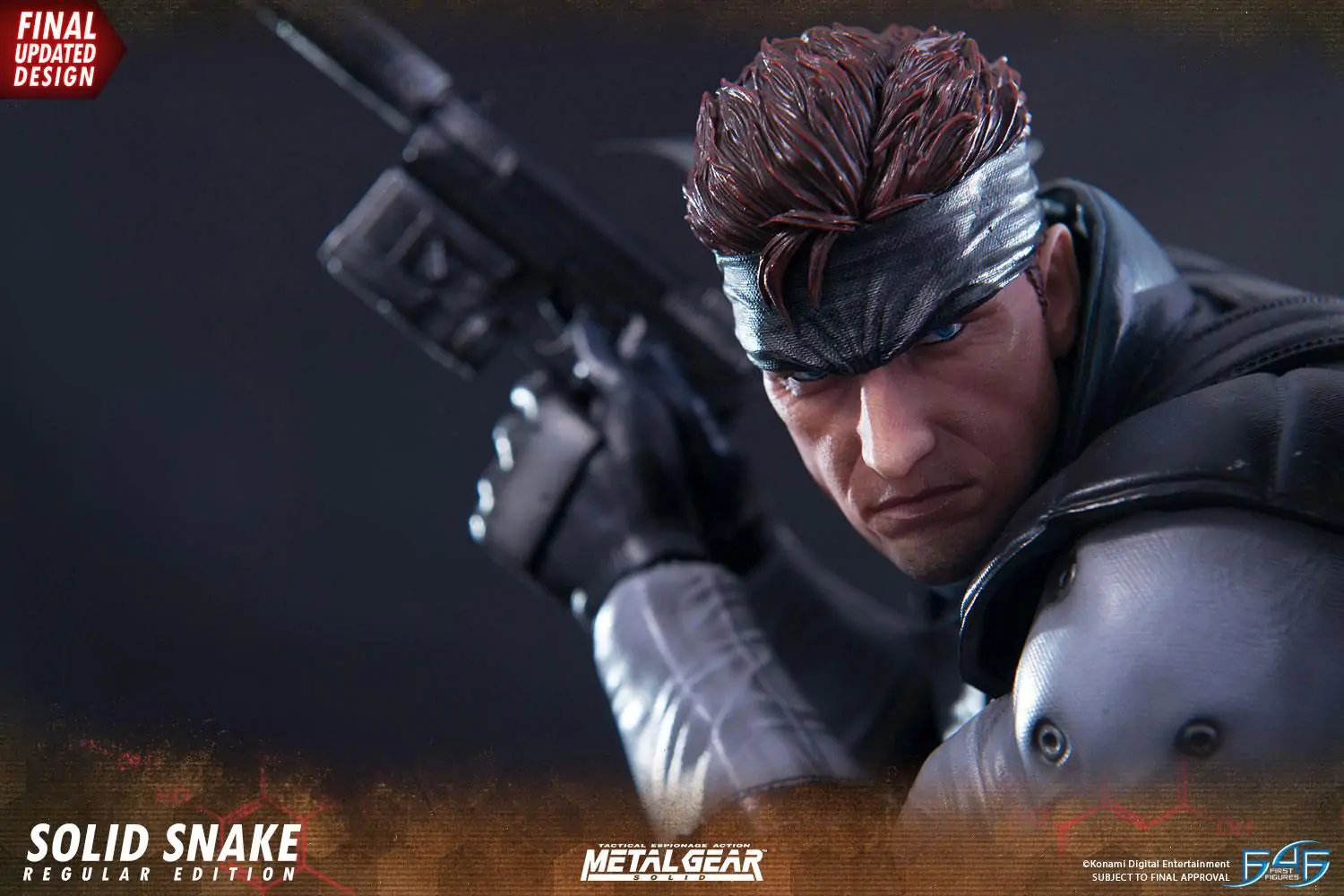 Metal Gear Solid soška Solid Snake 44 cm termékfotó