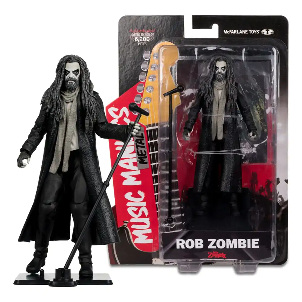 Metal Music Maniacs akčná figúrka 2. hullám Rob Zombie 15 cm termékfotó