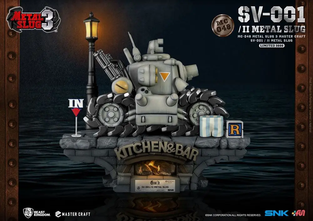 Metal Slug 3 Master Craft Statue SV-001/II Metal Slug 35 cm termékfotó