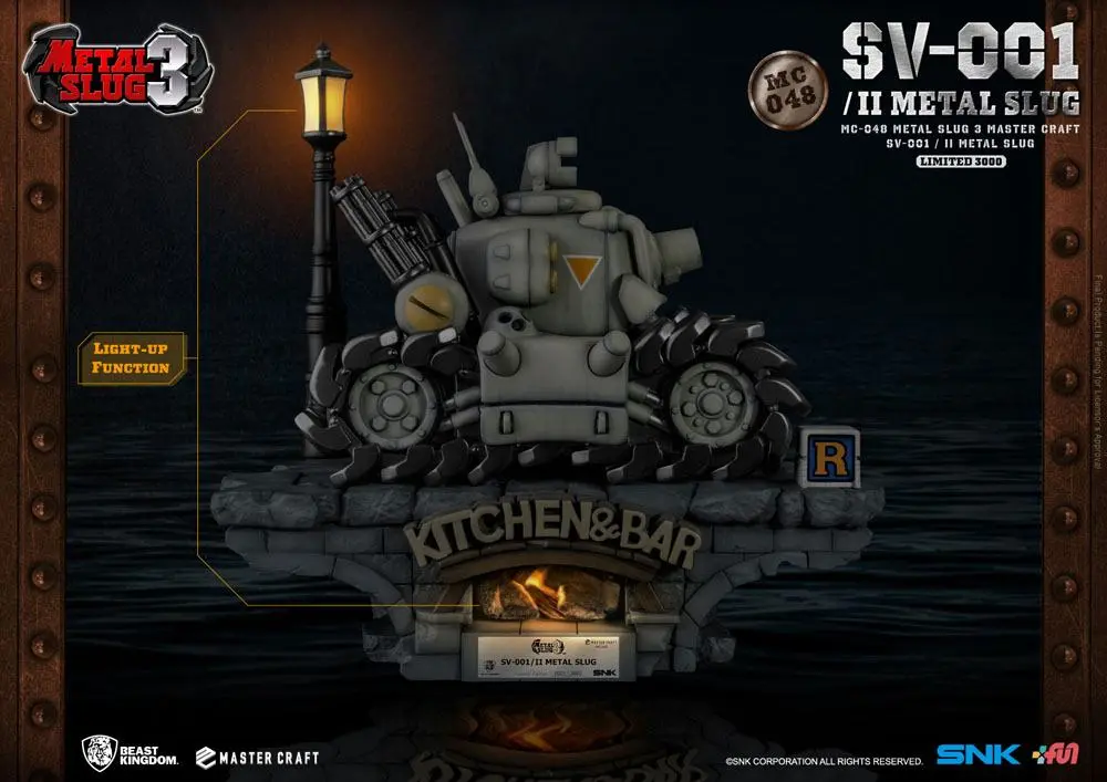 Metal Slug 3 Master Craft Statue SV-001/II Metal Slug 35 cm termékfotó