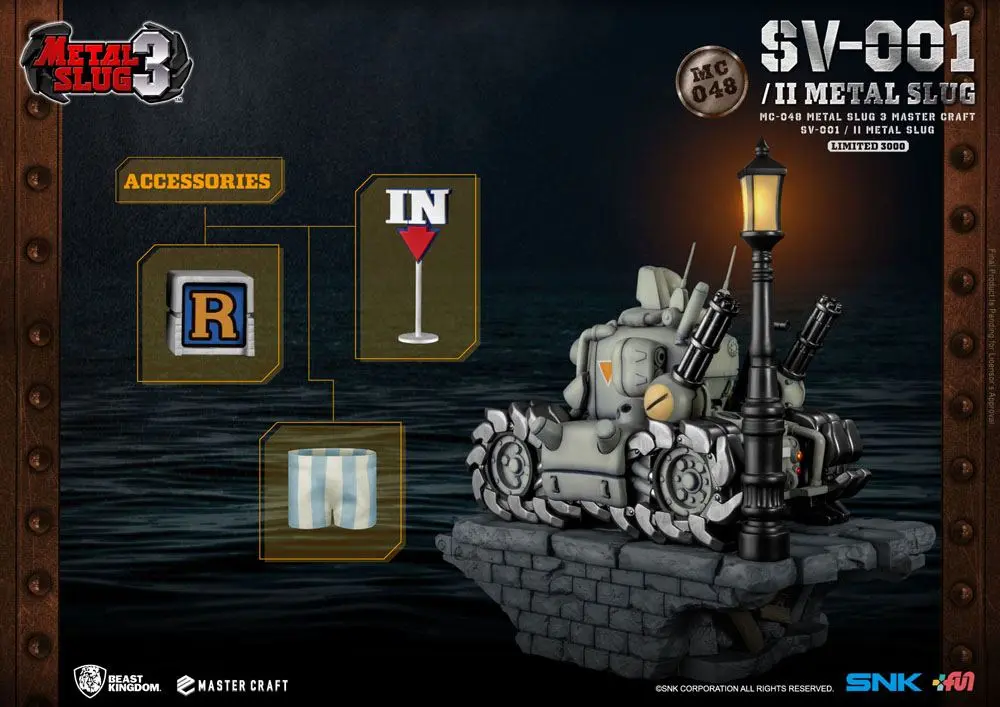 Metal Slug 3 Master Craft Statue SV-001/II Metal Slug 35 cm termékfotó