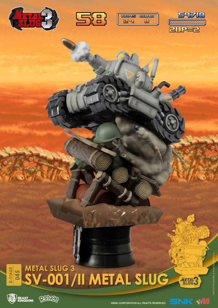 Metal Slug D-Stage PVC Dioráma SV-001/II Metal Slug 16 cm produktová fotografia