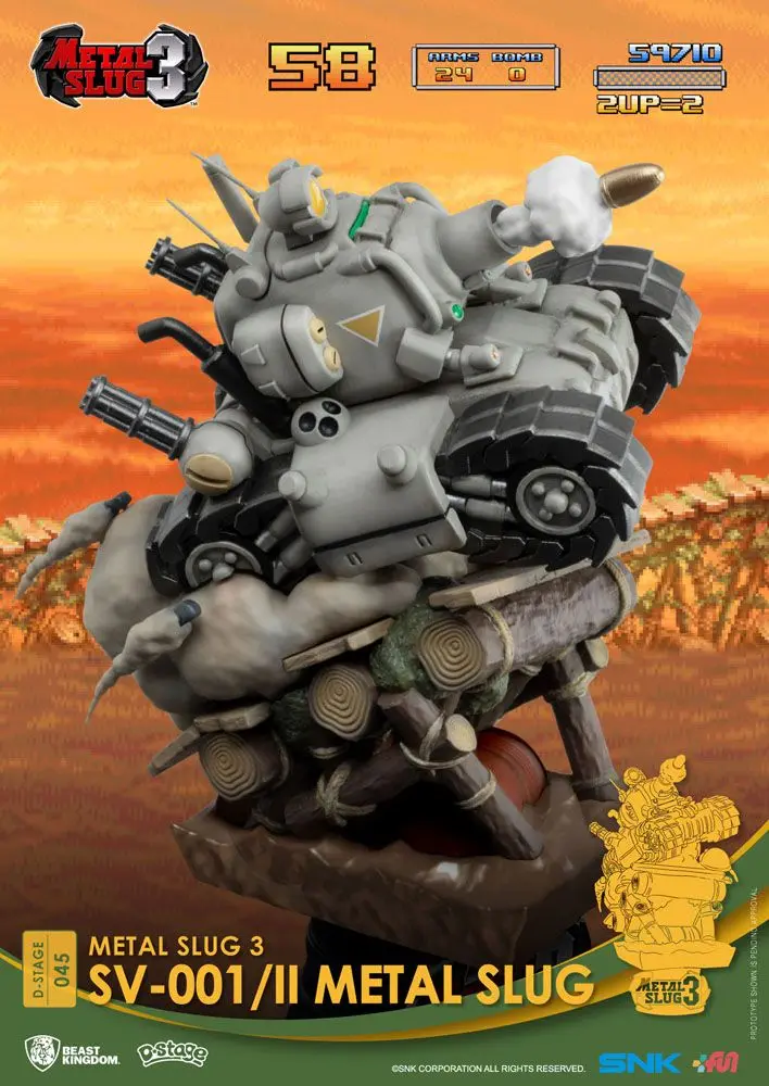 Metal Slug D-Stage PVC Dioráma SV-001/II Metal Slug 16 cm produktová fotografia