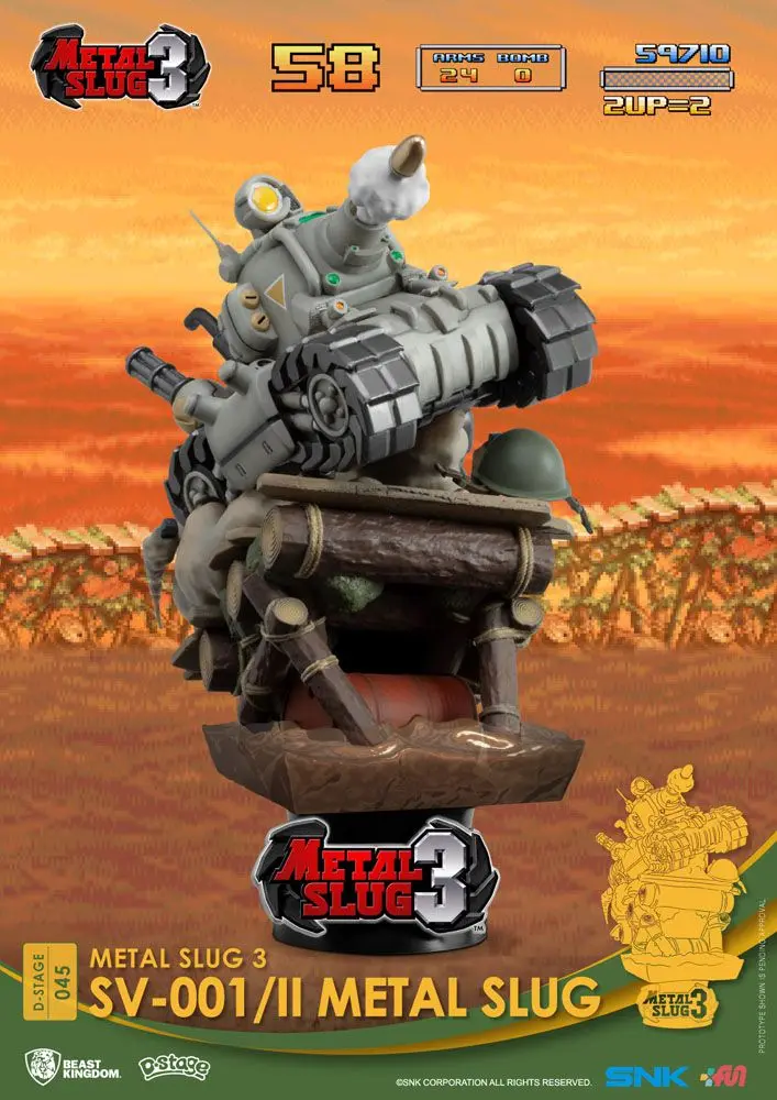 Metal Slug D-Stage PVC Dioráma SV-001/II Metal Slug 16 cm produktová fotografia
