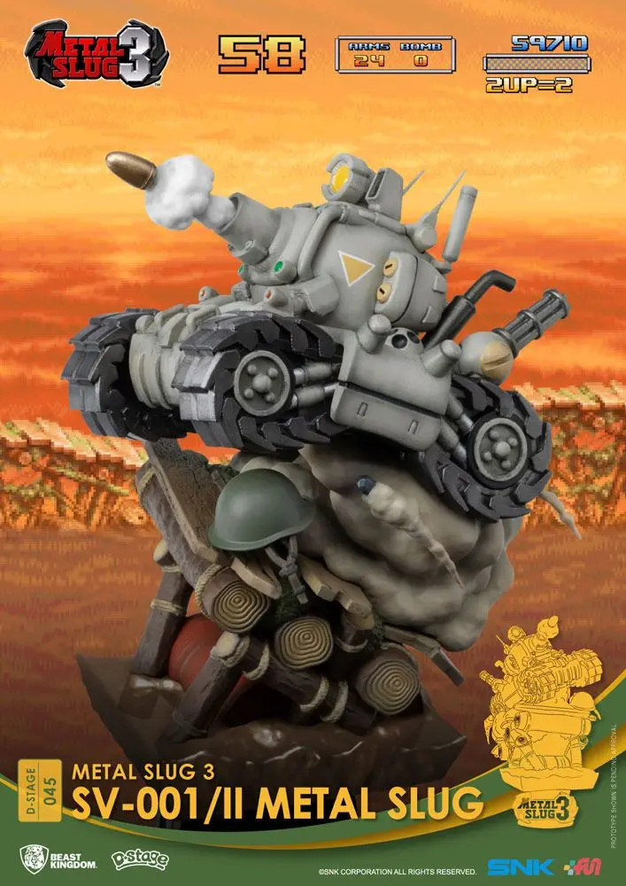 Metal Slug D-Stage PVC Dioráma SV-001/II Metal Slug 16 cm produktová fotografia