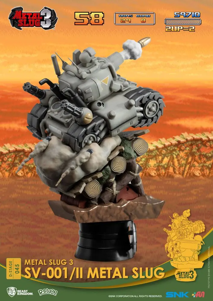Metal Slug D-Stage PVC Dioráma SV-001/II Metal Slug 16 cm produktová fotografia