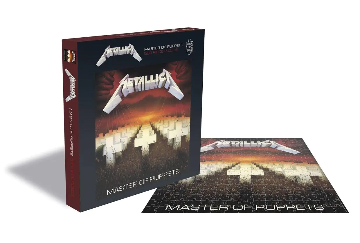 Metallica Puzzle Majster bábok produktová fotografia
