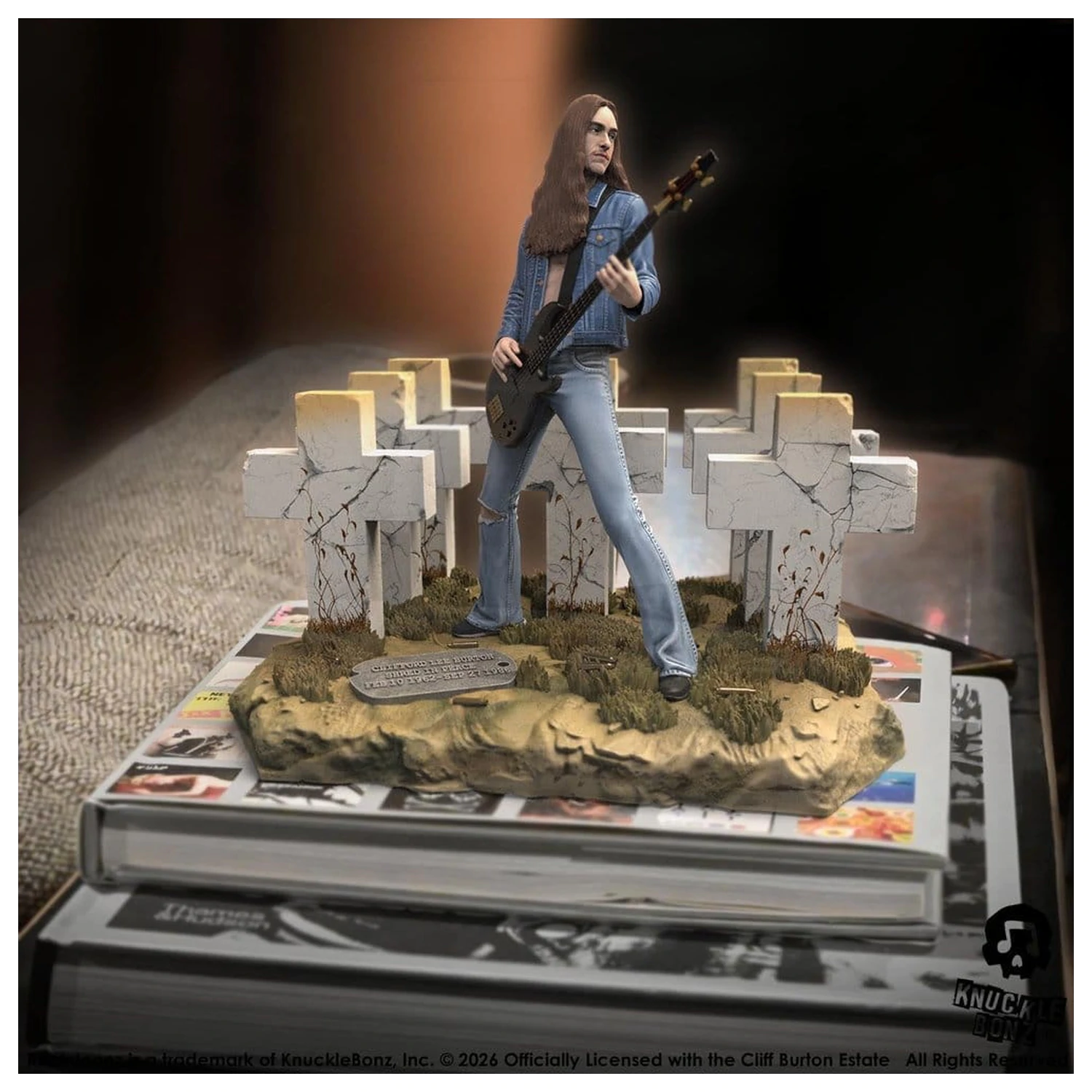 Metallica Rock Iconz Figúrka Cliff Burton III 21 cm produktová fotografia