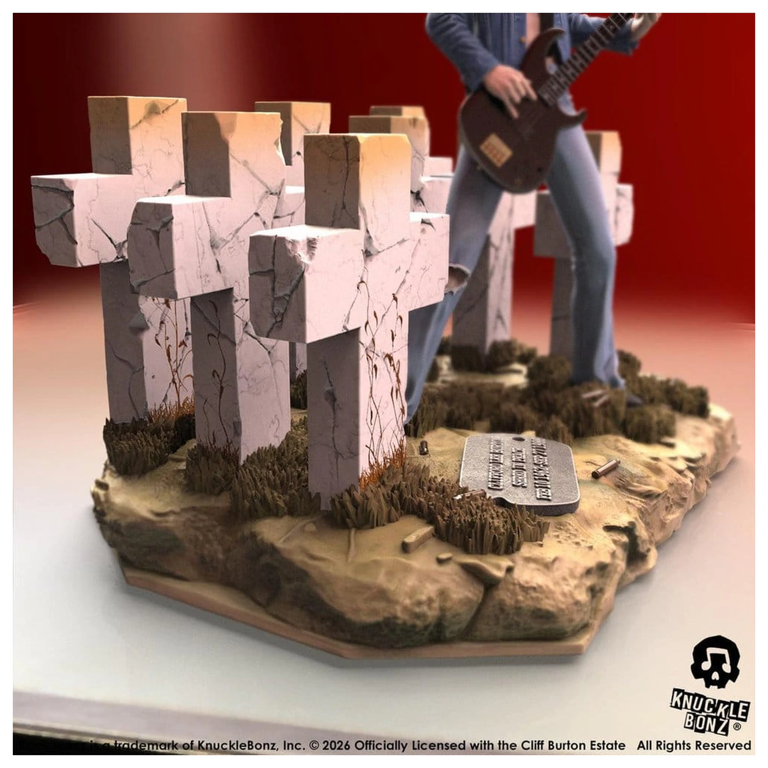 Metallica Rock Iconz Figúrka Cliff Burton III 21 cm produktová fotografia