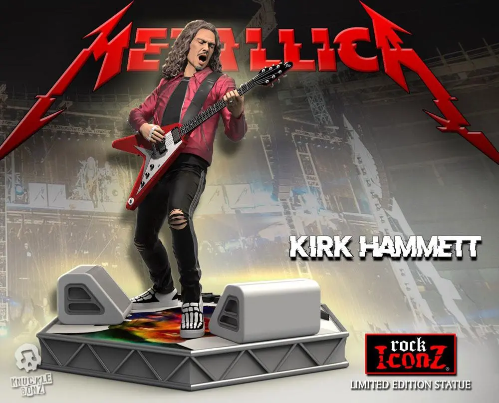 Metallica Rock Iconz Statue Kirk Hammett Limited Edition 22 cm Soška produktová fotografia