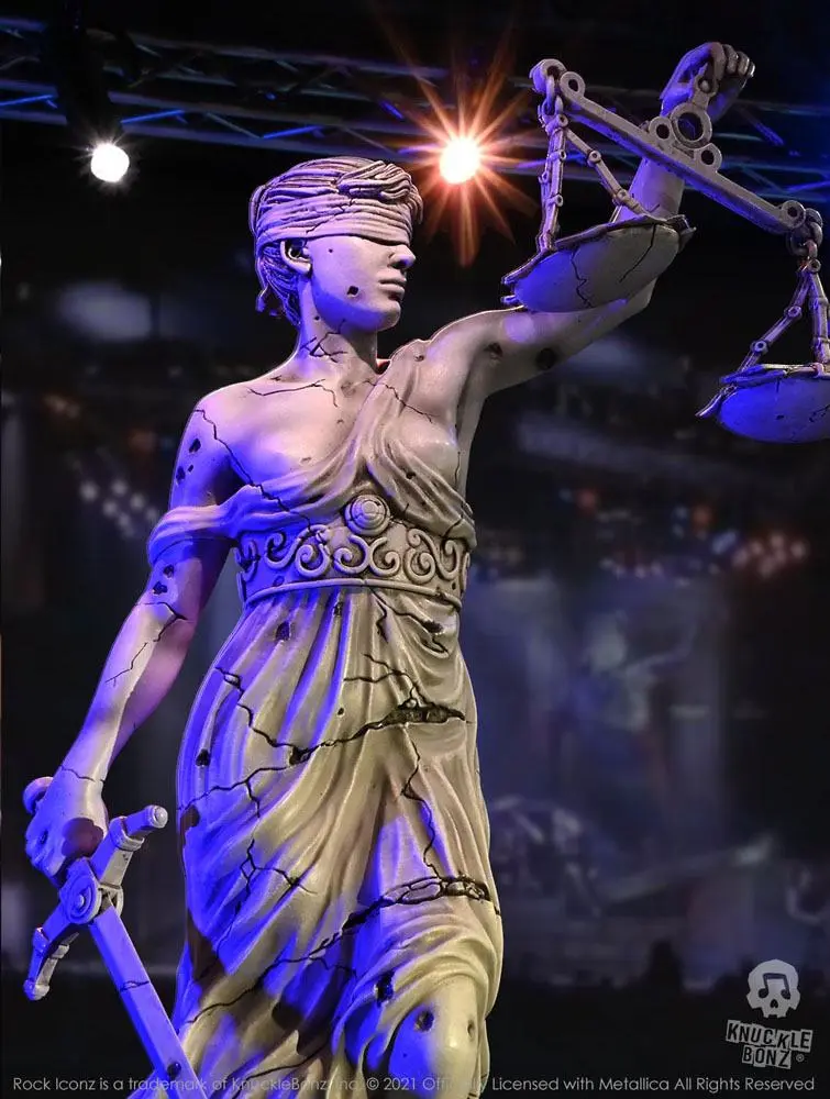 Metallica Rock Ikonz On Tour Socha Lady Justice produktová fotografia