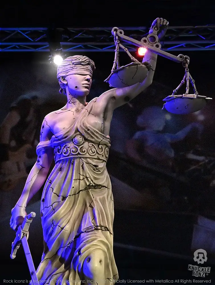 Metallica Rock Ikonz On Tour Socha Lady Justice produktová fotografia