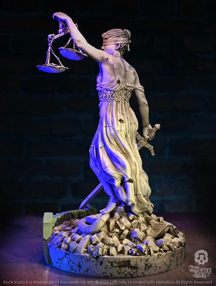 Metallica Rock Ikonz On Tour Socha Lady Justice produktová fotografia