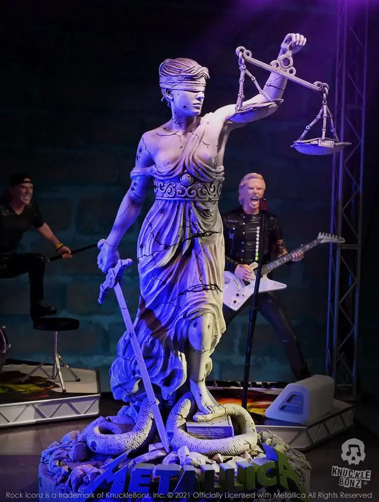 Metallica Rock Ikonz On Tour Socha Lady Justice produktová fotografia